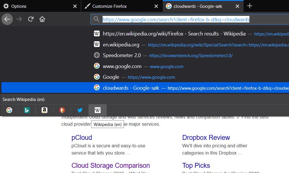 disconnect privacy pro firefox