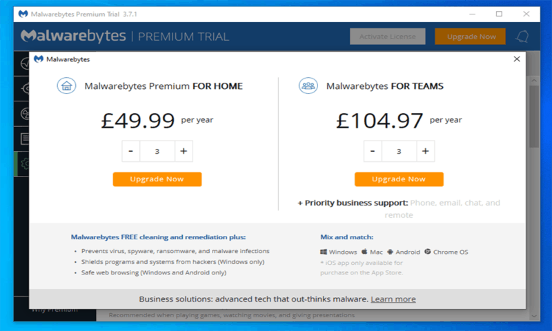 Malwarebytes-Upgrade-Options