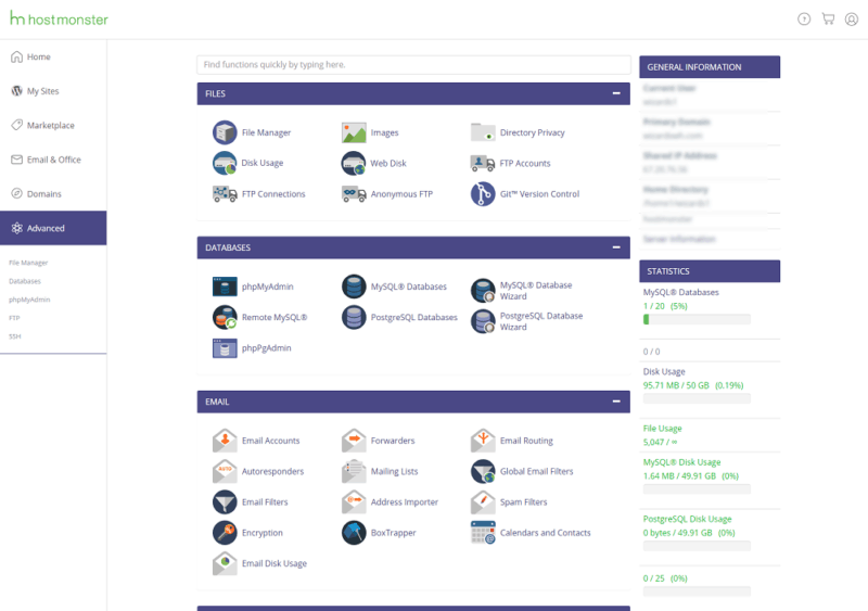 host monster cpanel host monster cpanel