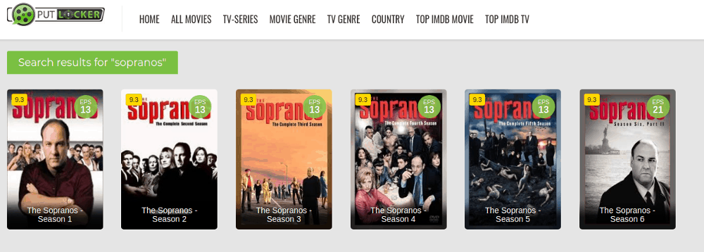 Watch sopranos putlocker best sale