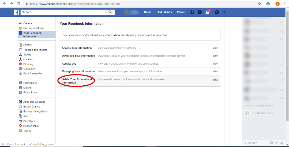 how to reactivate facebook account after deleting permanently