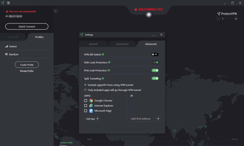 protonvpn-split-tunneling protonvpn-split-tunneling-slider-5