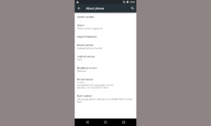 Android-Version-Number