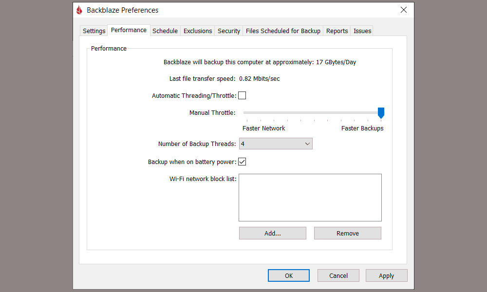 how to transfer files to new computer with backblaze