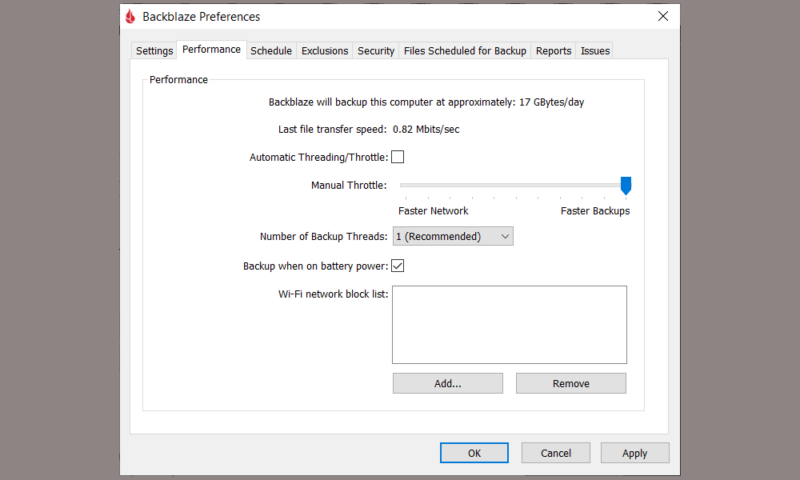 Backblaze-Throttle-And-Threading