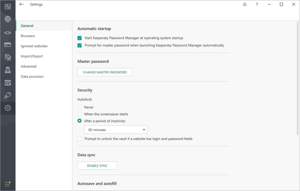 kaspersky password manager