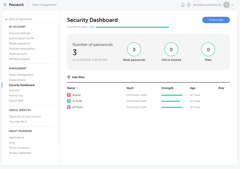 passwork-security-dashboard