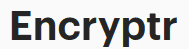 Logo: Encryptr