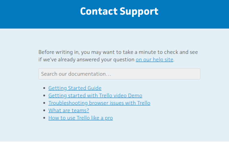 trello support trello support