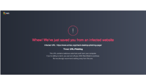Infected-website-detected