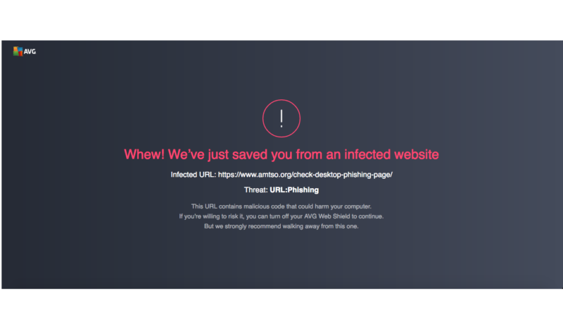 Infected-website-detected