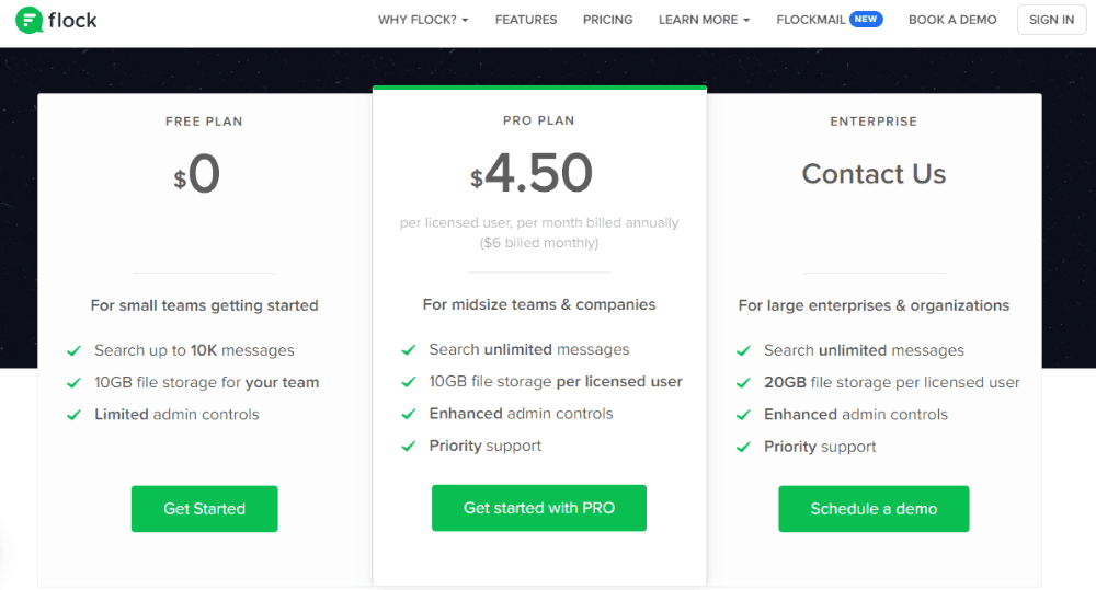 slack pro cost