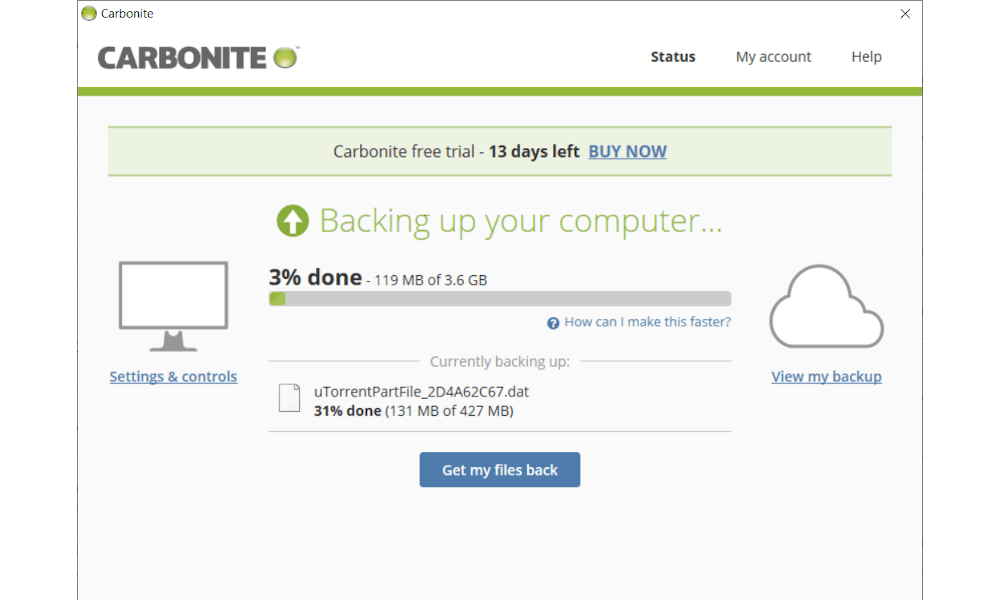 alternative to carbonite server backup