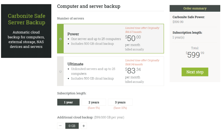 carbonite availability download