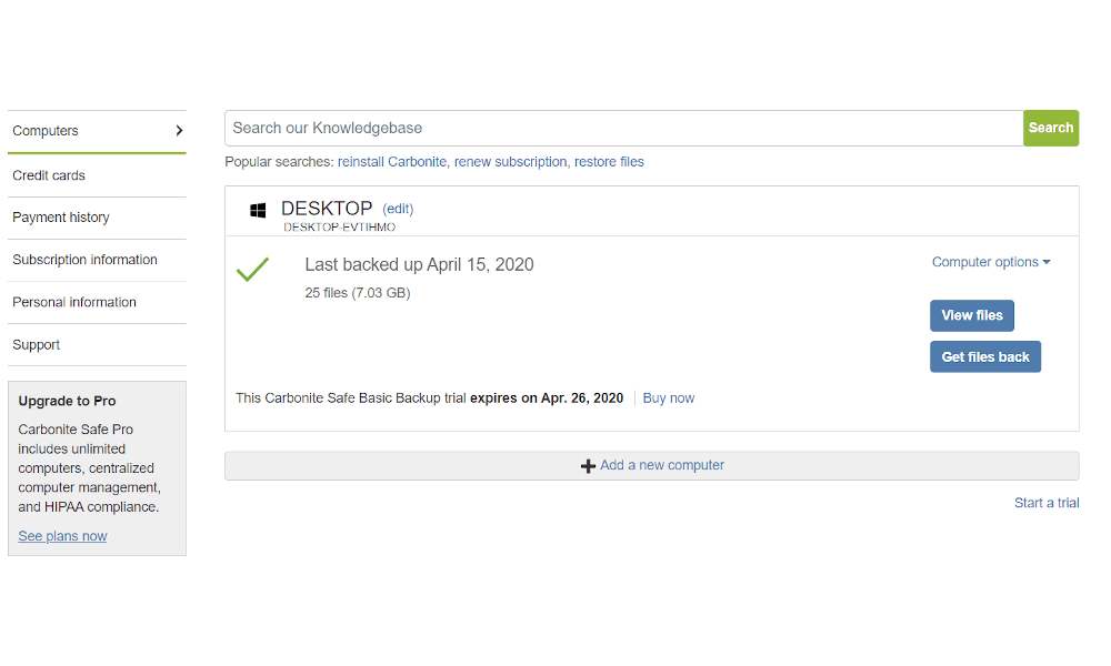 retrieving old carbonite backups retrieving old carbonite backups