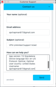 VPN Unlimited support ticket VPN-Unlimited-support-ticket