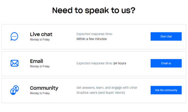 dropbox customer service dropbox customer service