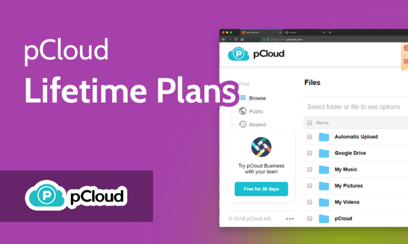 pCloud Lifetime Plans