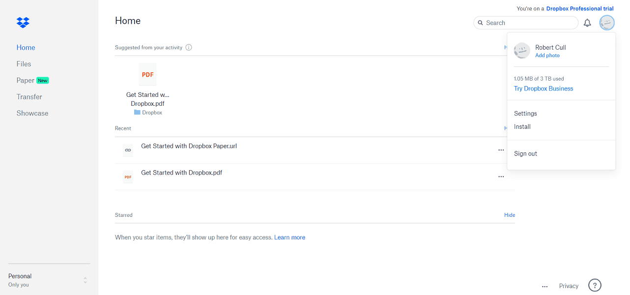 dropbox plans options dropbox plans options