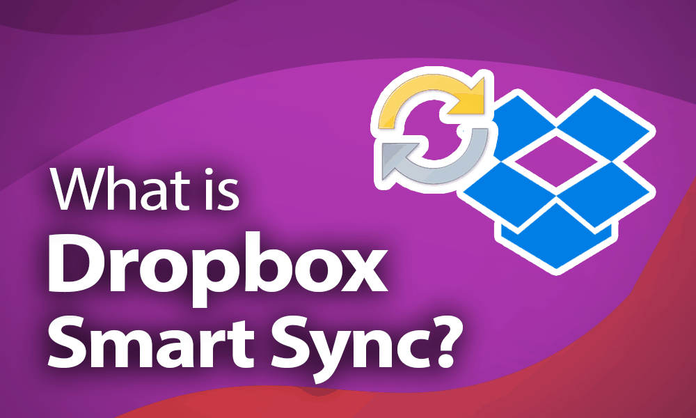 dropbox smart sync taking up space