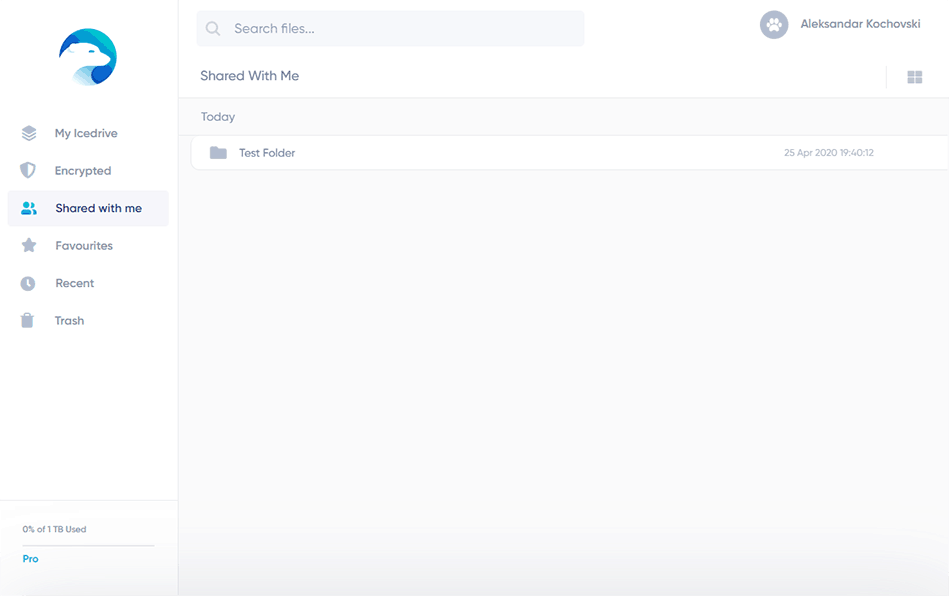 icedrive features