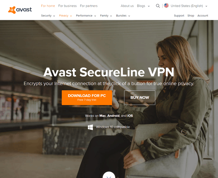 avast secureline vpn free alternative