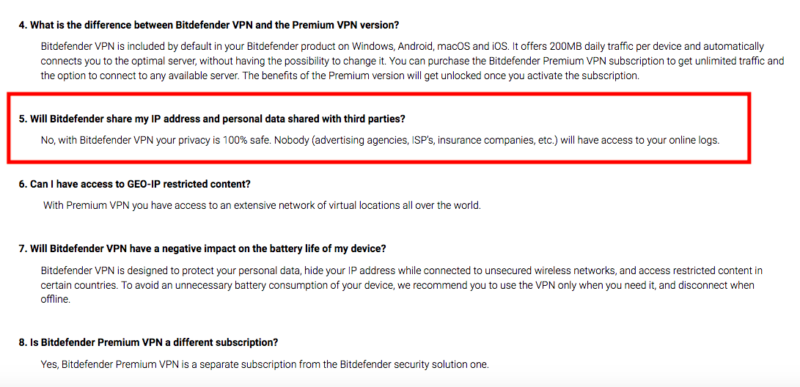 Bitdefender-VPN-no-logging-policy