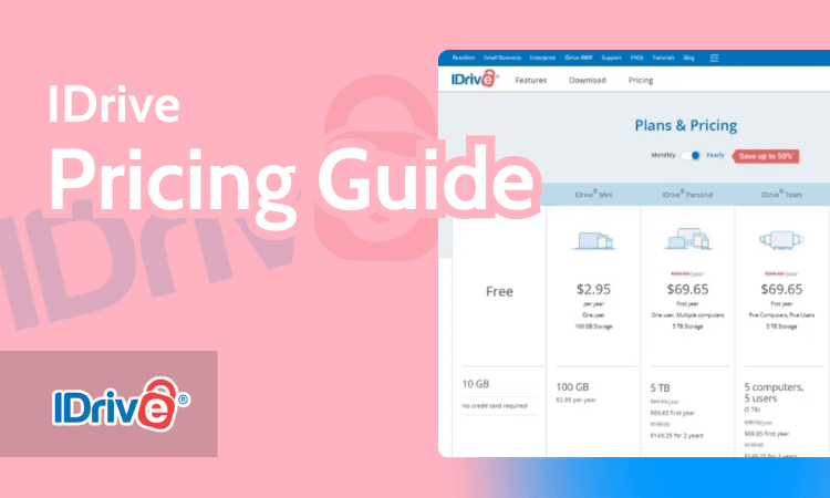 IDrive Pricing Guide