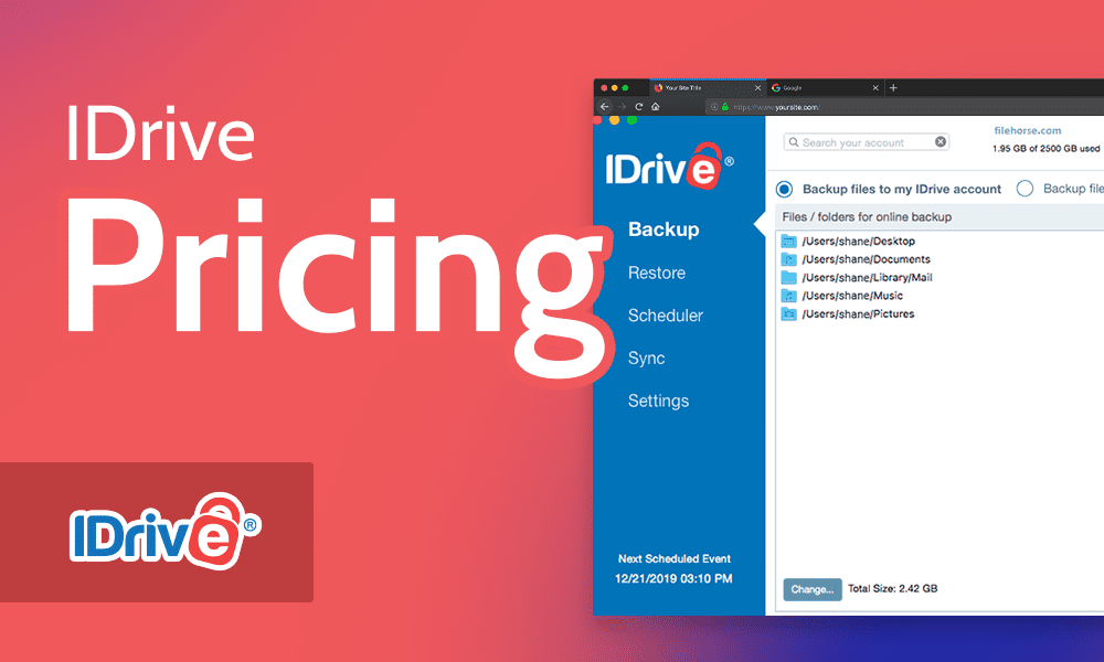 iDrive pricing 2022