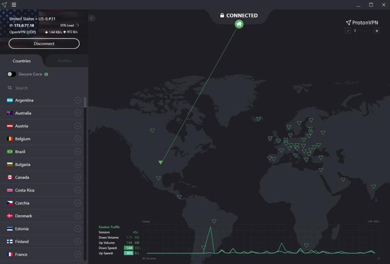 protonvpn-interface