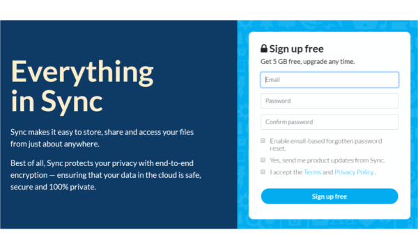 Sync com Review Free Secure Storage Updated 2023 Sync com Review Free Secure Storage Updated 2023