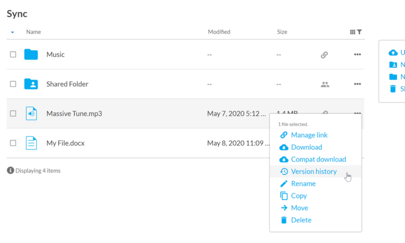 sync-versioning