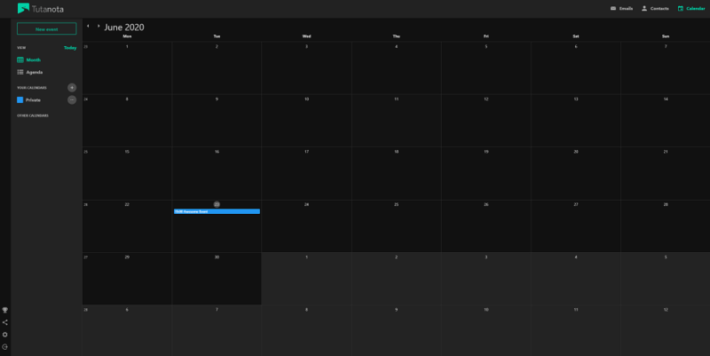 tutanota-calendar