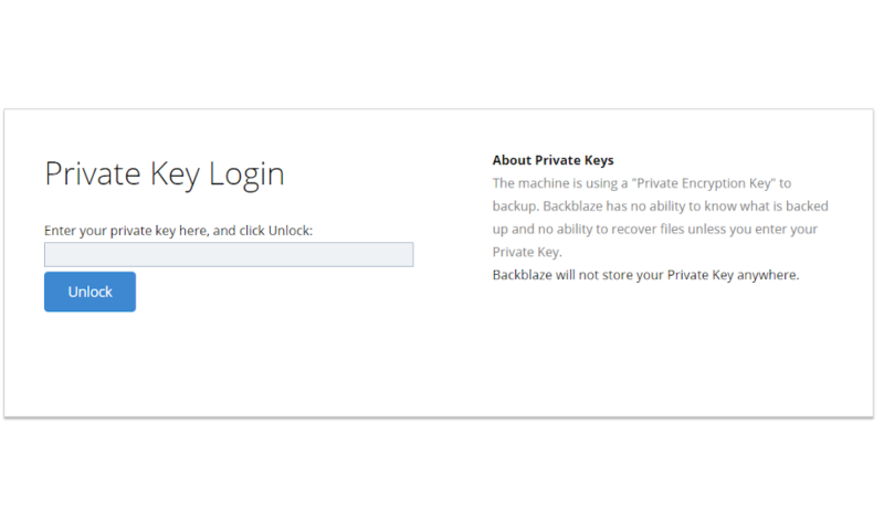 Backblaze-Private-Key