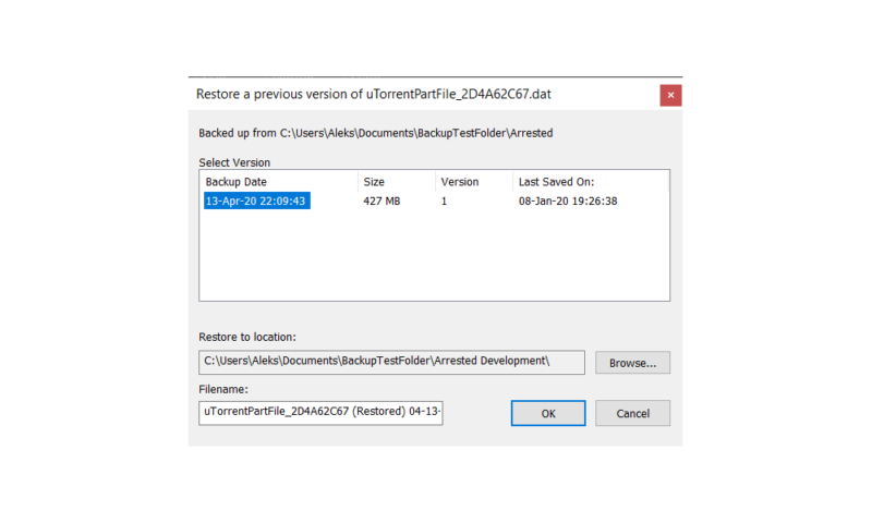 Carbonite-Versioning