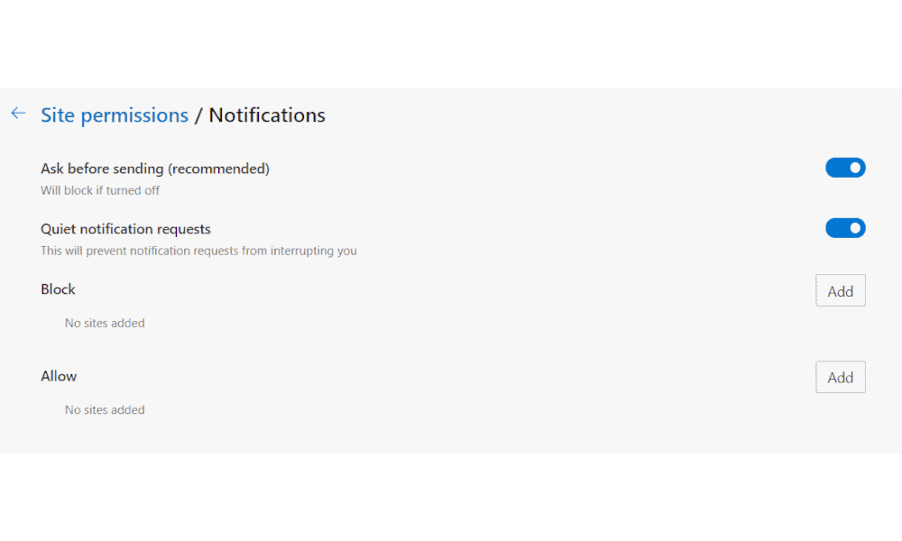 how to remove microsoft edge notifications how to remove microsoft edge notifications