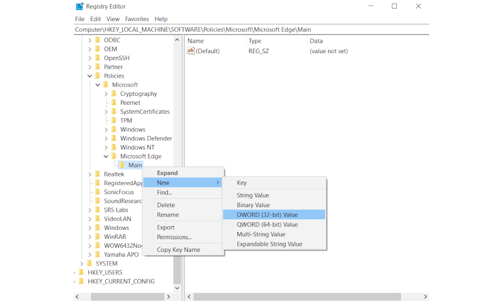 remove microsoft edge as default browser remove microsoft edge as default browser