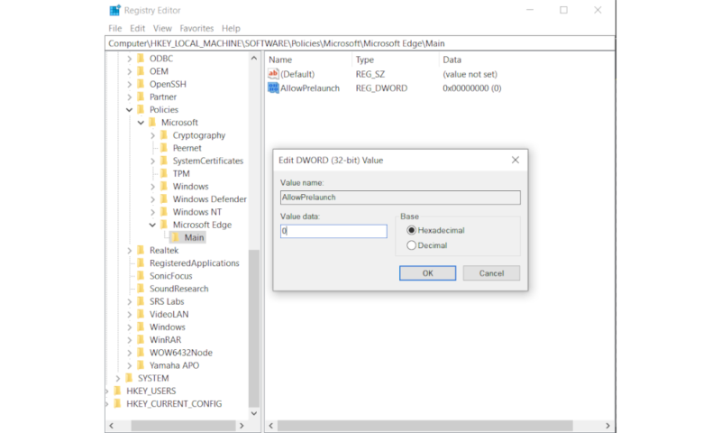 disable microsoft edge disable microsoft edge