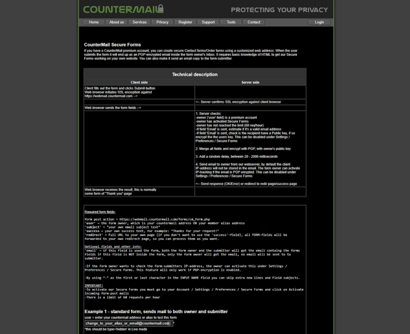 countermail-forms