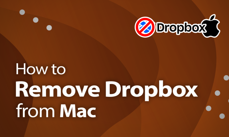 how to remove dropbox from mac