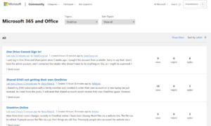 OneDrive-Community-Forums