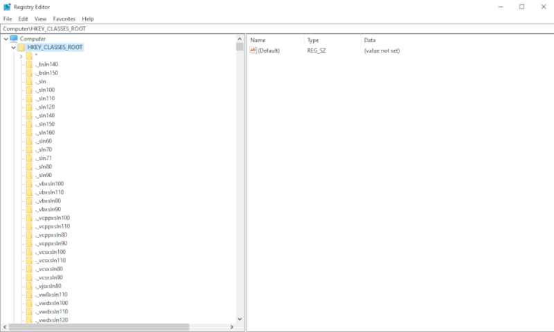 Windows-Registry-HKEY-CLASSES-ROOT