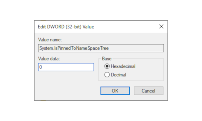 Windows-Registry-Value-Data-Set-Zero