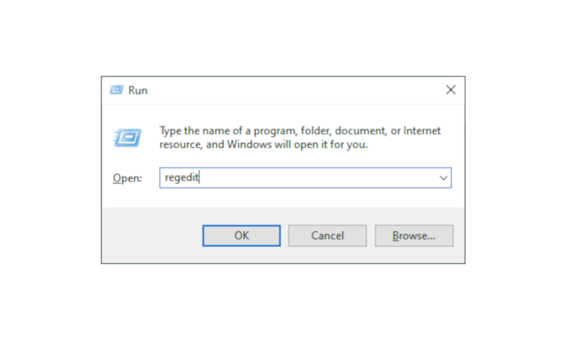 Windows-Run-Box-Regedit