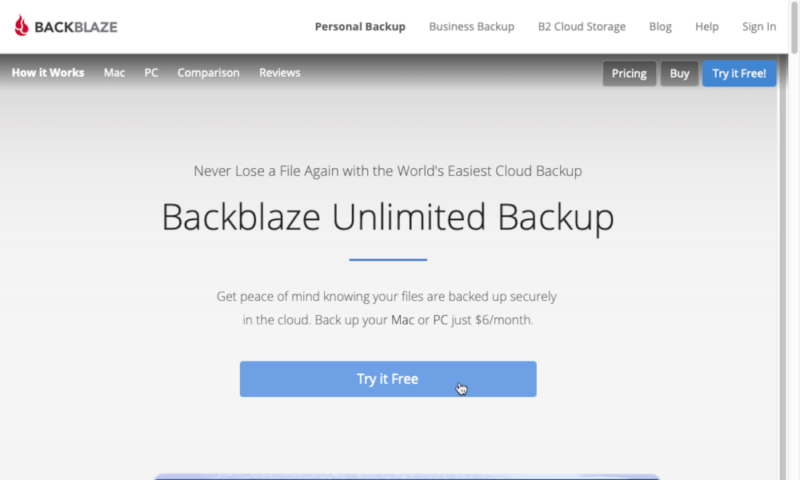Mac-Backup-BackBlaze-Download