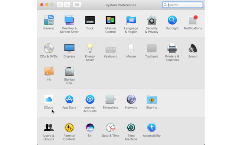 Mac-Backup-iCloud-System-Preferences