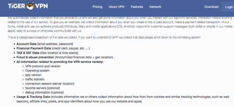 TigerVPN-privacy-policy