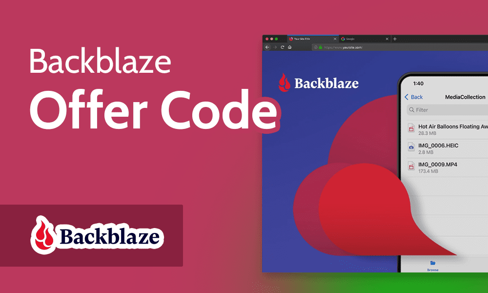 Backblaze offer code featured image