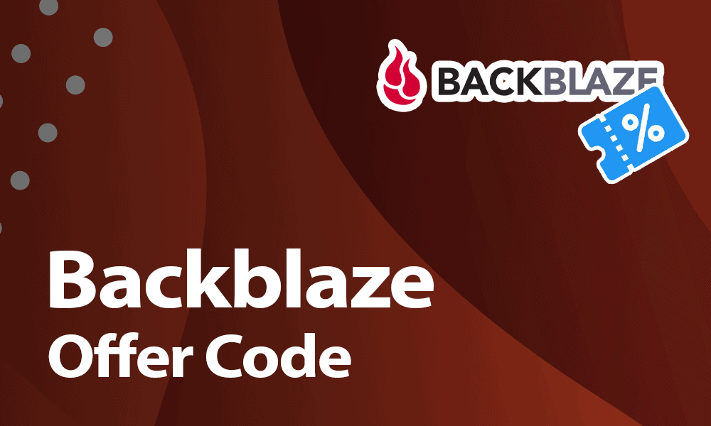 backblaze offer code