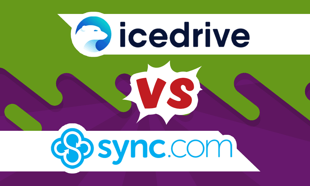 Icedrive vs Sync.com